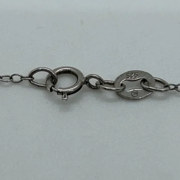 925 Sterling Silver Lotus Blossom Pendant Necklace Dainty Spiritual Minimalist - Picture 9 of 15